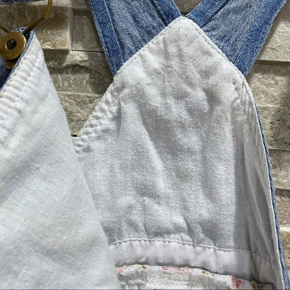 LITTLE Lass Queen Bee Overalls Skirt